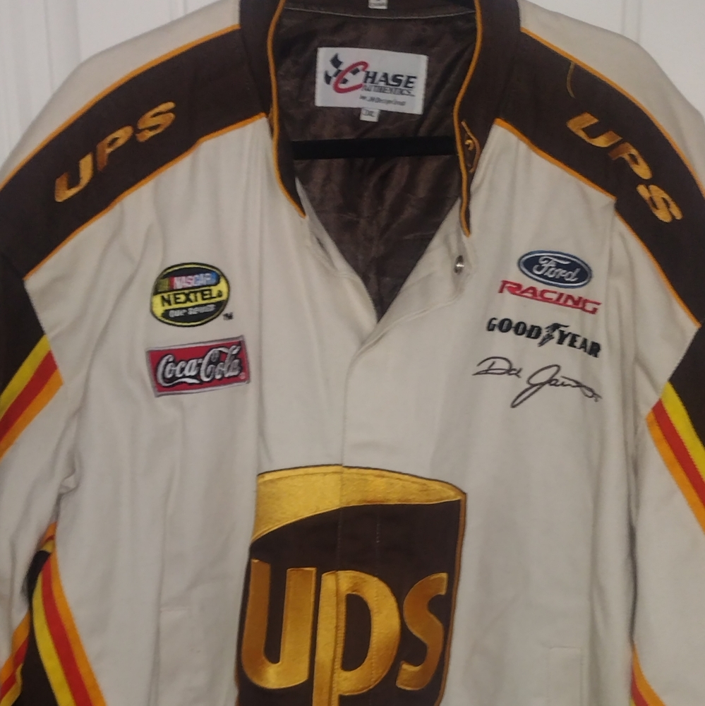 NASCAR DALE JARRETT #88 UPS RACING JACKET BY CHASE AUTHENTICS